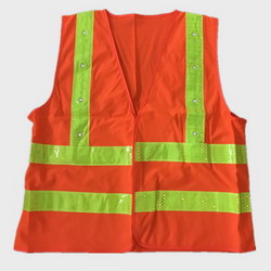 Reflective LED lighted Safety Vest