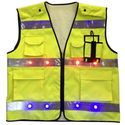 High visibile LED Reflective Vest