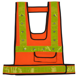 Rechargeable Reflective LED Vest