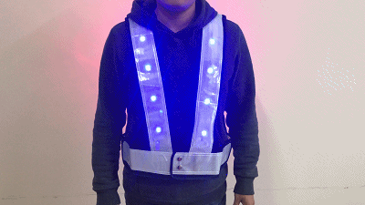 Highway LED Flashing Vest