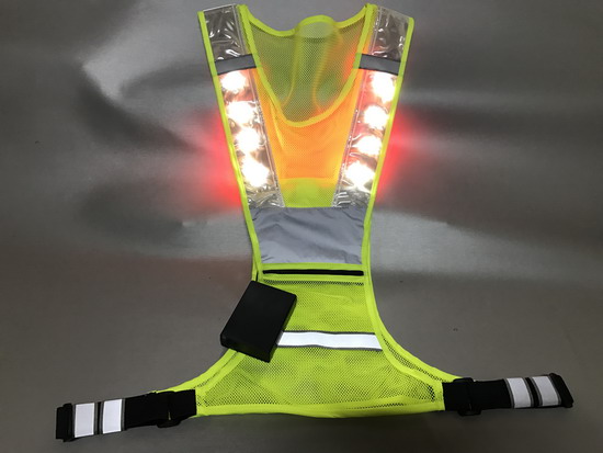 LED Running Safety Vest